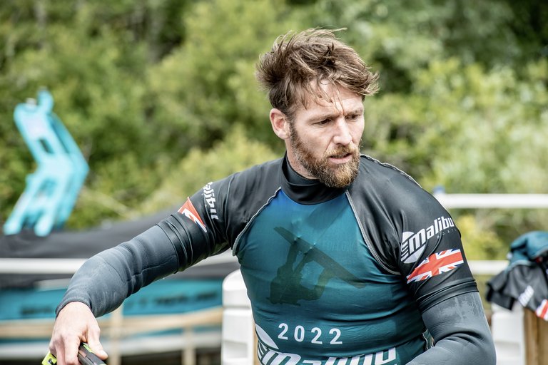 Iain Cameron at the 2022 Malibu Boats UK Wakeboard And Wakesurf Nationals - Photo Mantis Pro Media